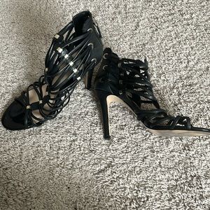 Black Guess sandals